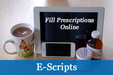 E-Scripts - Fill your prescriptions online!
